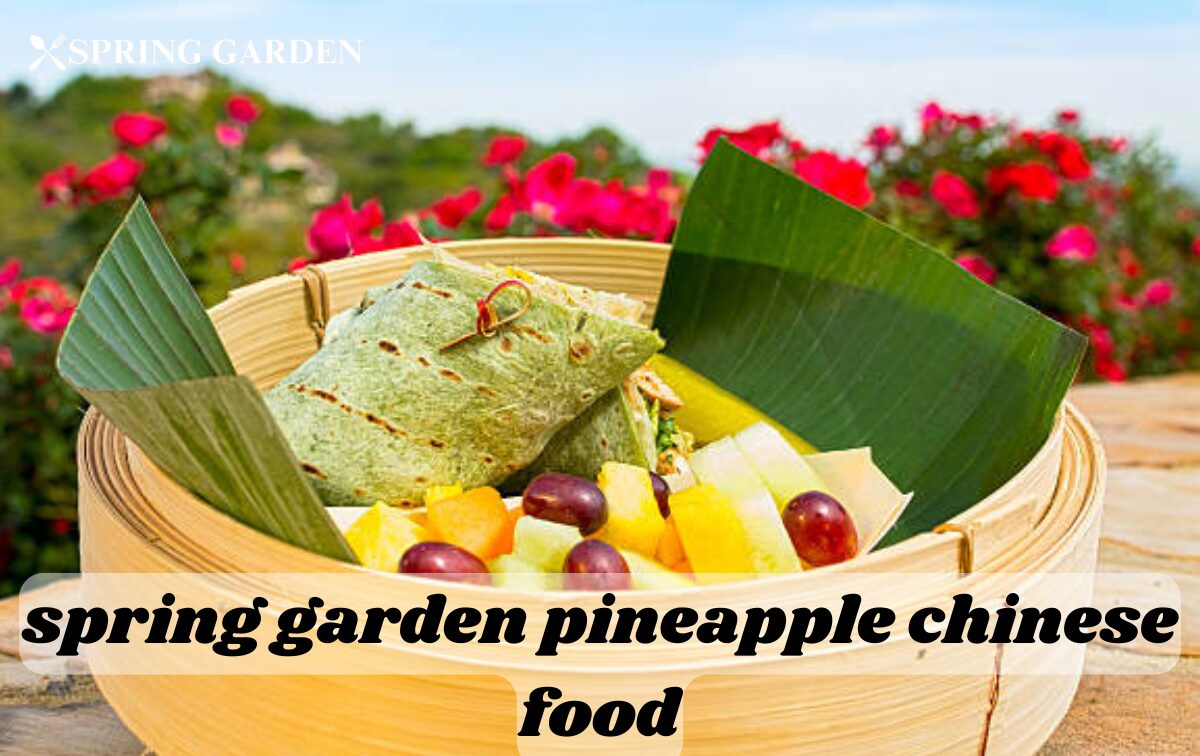 spring garden pineapple chinese food