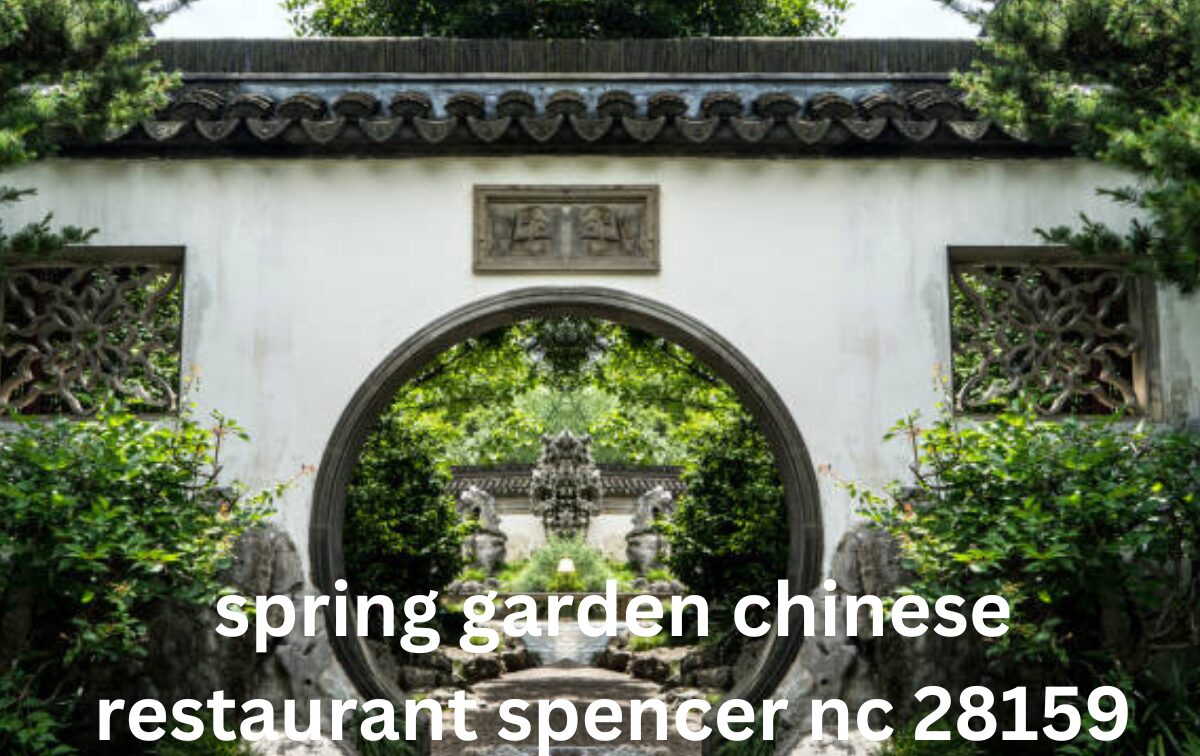 spring garden chinese restaurant spencer nc 28159