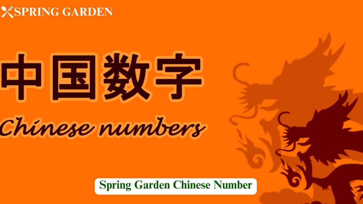 Spring Garden Chinese Number